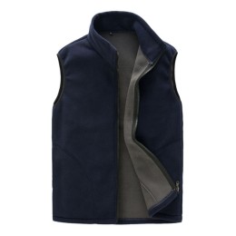 SKV015 outdoor fleece vest vest jacket men's and women's design warm vest vest jacket zipper vest jacket center SKV015 outdoor fleece vest vest jacket men's and women's design warm vest vest jacket zipper vest jacket center